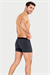 Erkek Antrasit Likra Cotton Boxer