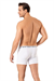Erkek Beyaz Dıştan Lastikli Boxer