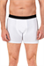 Erkek Beyaz Likra Cotton Boxer