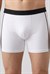 Erkek Beyaz Likra Cotton Boxer