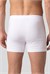 Erkek Beyaz Modal Dıştan Lastikli Düğmeli Boxer