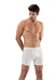 Erkek Beyaz Penye Modal Boxer