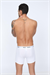 Erkek Beyaz Penye Modal Boxer