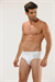 Erkek Beyaz Penye Modal Slip