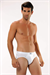 Erkek Beyaz Penye Spor Slip