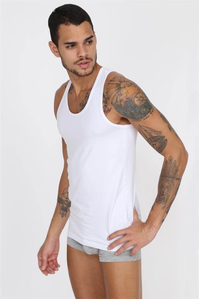 Erkek Beyaz Pragon Atlet