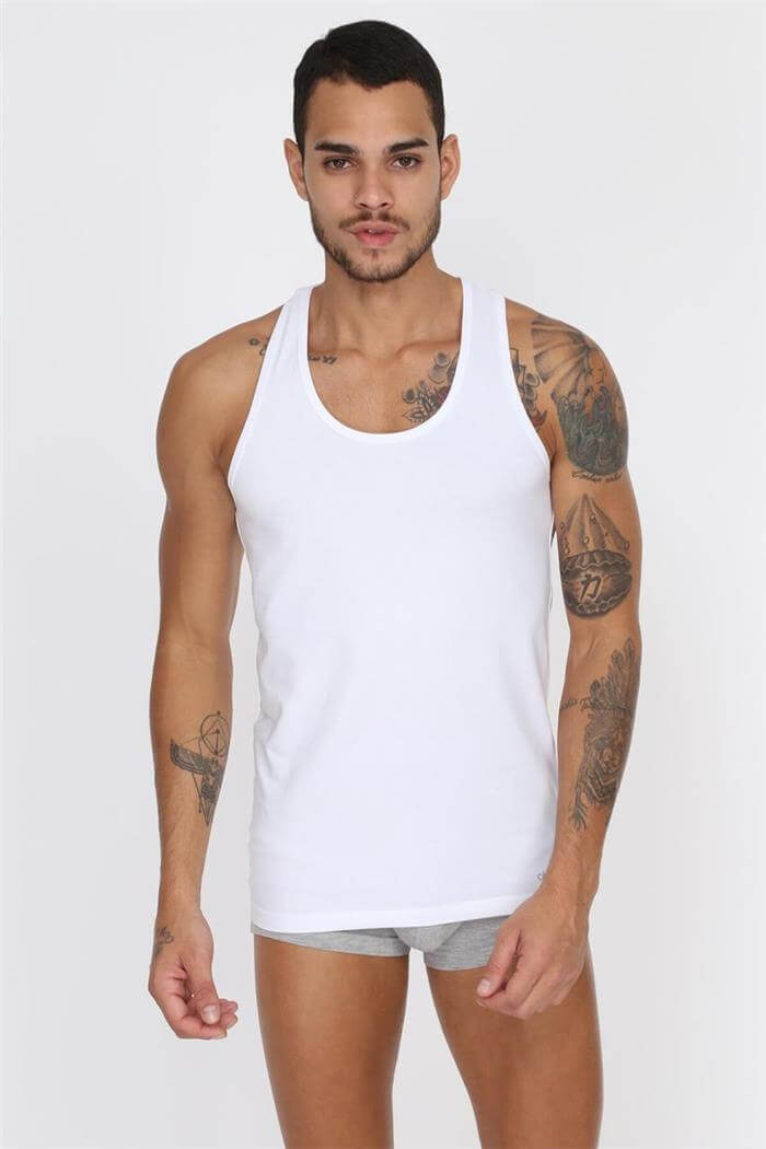 Erkek Beyaz Pragon Atlet