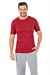 Erkek Bordo Kaşkorse Yarım Kol T-shirt