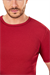 Erkek Bordo Kaşkorse Yarım Kol T-shirt