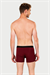 Erkek Bordo Likra Cotton Boxer