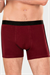 Erkek Bordo Likra Cotton Boxer