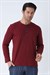 Erkek Bordo Patlı Pijama Üstü