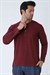 Erkek Bordo Patlı Pijama Üstü