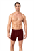 Erkek Bordo Penye Modal Boxer