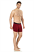 Erkek Bordo Penye Modal Boxer