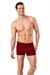 Erkek Bordo Penye Modal Kısa Boxer
