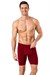 Erkek Bordo Penye Modal Uzun Boxer