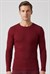 Erkek Bordo Uzun Kol Body