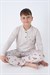 Erkek Çocuk Bisiklet Yaka Pijama Üstü