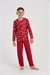 Erkek Çocuk Kırmızı Marla Pijama Altı
