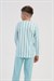 Erkek Çocuk Mavi Çizgili  Marla Pijama Üstü