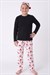 Erkek Çocuk Şapka Desen Pijama Altı