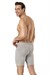 Erkek Gri Penye Modal Uzun Boxer