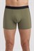 Erkek Haki Likra Cotton Boxer