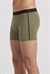 Erkek Haki Likra Cotton Boxer