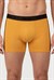 Erkek Hardal Likra Cotton Boxer