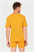 Erkek Hardal Süprem Yarım Kol T-shirt