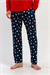 Erkek İndigo Marla Cepli Pijama Altı 