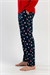 Erkek İndigo Marla Cepli Pijama Altı 