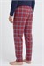 Erkek Kırmızı Ekose Desen Pijama Altı
