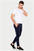 Erkek Lacivert İki İplik Slim Fit Uzun Alt