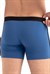 Erkek Lacivert Likra Cotton Boxer