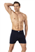 Erkek Lacivert Penye Düğmeli Boxer