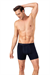 Erkek Lacivert Penye Modal Boxer