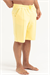 Erkek Limon Sarı 2 İp Fermuarlı Şort