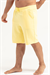 Erkek Limon Sarı 2 İp Fermuarlı Şort