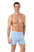 Erkek Mavi Havlu Bel Boxer