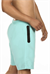 Erkek Mint Dıştan İki Cepli Deniz Şortu