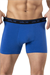Erkek Saks Mavi Penye Modal Boxer