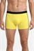 Erkek Sarı Likra Cotton Boxer