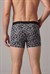 Erkek Siyah Çizgili Zikzaklı Cotton Boxer