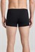 Erkek Siyah Cotton Runner Boxer