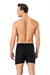 Erkek Siyah Havlu Bel Boxer