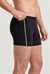 Erkek Siyah Likra Cotton Boxer