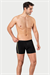 Erkek Siyah Likra Cotton Boxer
