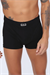 Erkek Siyah Likralı Boxer
